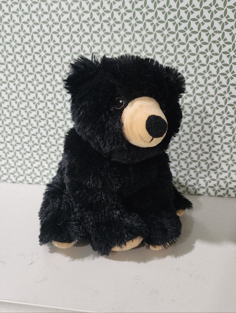 Warmies Black Bear Heating Stuffed Animal